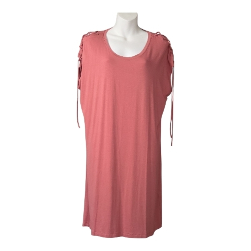 Vince Camuto Coral Dress with Shoulder Ties